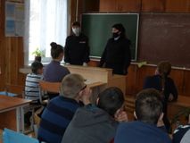 Профилактическая беседа с сотрудниками ОГИБДД 